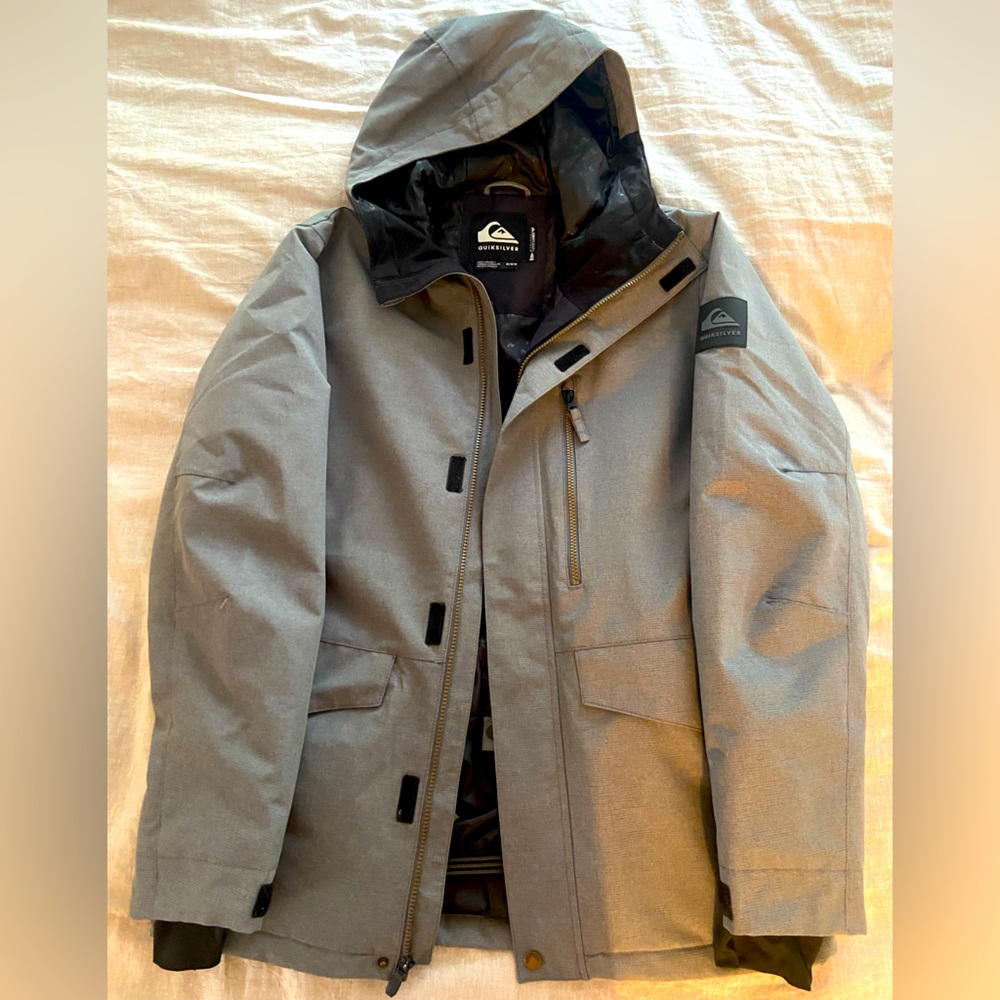 Quicksilver men’s snowboard ski jacket sz M